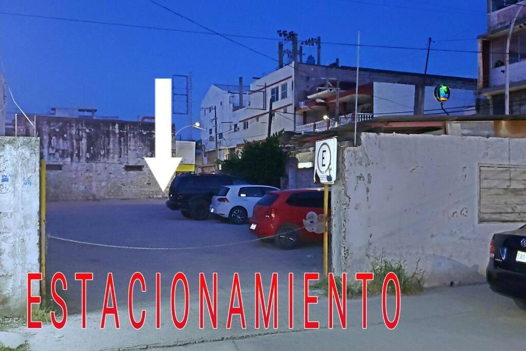 Departamento 2 Camas Matrimoniales K, Wifi, Aire Acondicionado, Estacionamiento Cruzando Calle 巴耶斯城 外观 照片